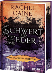 Vorderes Coverbild Schwert und Feder – Die Magische Bibliothek