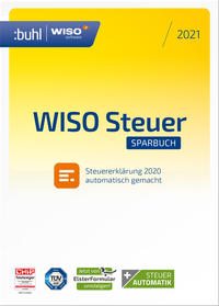 Vorderes Coverbild WISO Steuer-Sparbuch 2021