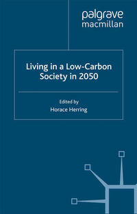 Vorderes Coverbild Living in a Low-Carbon Society in 2050