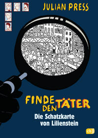 Vorderes Coverbild Finde den Täter - Die Schatzkarte von Lilienstein