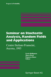 Vorderes Coverbild Seminar on Stochastic Analysis, Random Fields and Applications
