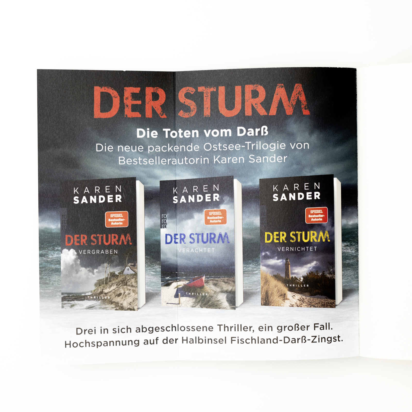 Beispielinhalt (Bild) Der Sturm: Vergraben