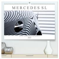 Vorderes Coverbild Mercedes SL R230 - Ein Denkmal auf Rädern (hochwertiger Premium Wandkalender 2025 DIN A2 quer), Kunstdruck in Hochglanz