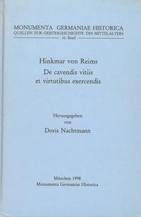 Vorderes Coverbild Hinkmar von Reims, De cavendis vitiis et virtutibus exercendis