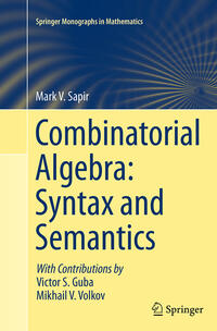 Vorderes Coverbild Combinatorial Algebra: Syntax and Semantics