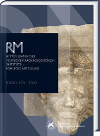 Vorderes Coverbild Römische Mitteilungen 129 (2023)