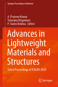 Vorderes Coverbild Advances in Lightweight Materials and Structures