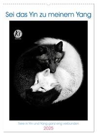 Vorderes Coverbild Sei das Yin zu meinem Yang (Wandkalender 2025 DIN A2 hoch), CALVENDO Monatskalender