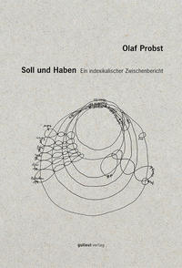Vorderes Coverbild Soll und Haben. Ein indexikalischer Zwischenbericht