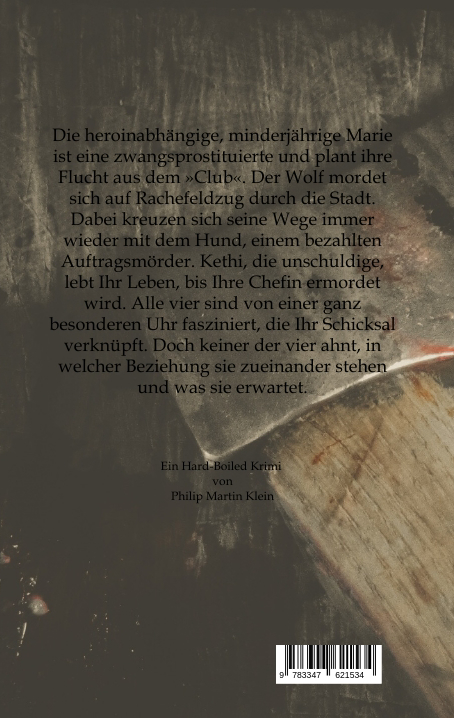 Rückseitencover Maries Zorn