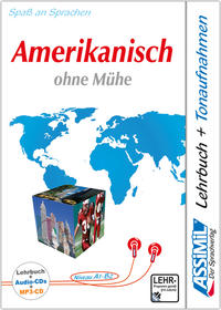 Vorderes Coverbild ASSiMiL Amerikanisch ohne Mühe - Audio-Sprachkurs Plus - Niveau A1-B2