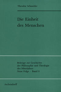 Vorderes Coverbild Die Einheit des Menschen