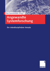 Vorderes Coverbild Angewandte Systemforschung