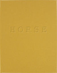 Vorderes Coverbild Jitka Hanzlová. Horse