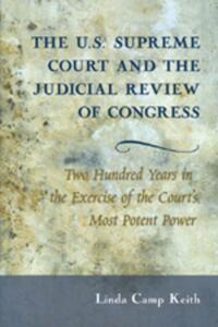 Vorderes Coverbild The U.S. Supreme Court and the Judicial Review of Congress