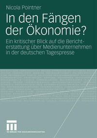 Vorderes Coverbild In den Fängen der Ökonomie?