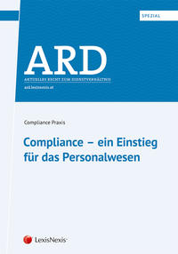 Vorderes Coverbild ARD-Spezial: Compliance – ein Einstieg für das Personalwesen