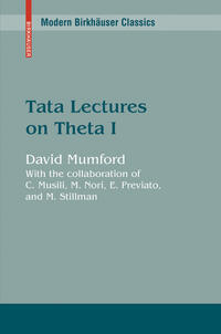 Vorderes Coverbild Tata Lectures on Theta I