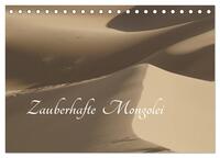 Vorderes Coverbild Zauberhafte Mongolei (Tischkalender 2025 DIN A5 quer), CALVENDO Monatskalender