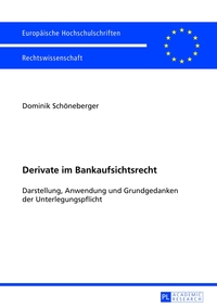 Vorderes Coverbild Derivate im Bankaufsichtsrecht