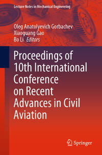 Vorderes Coverbild Proceedings of 10th International Conference on Recent Advances in Civil Aviation