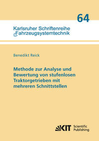 Vorderes Coverbild Methode zur Analyse und Bewertung von stufenlosen Traktorgetrieben mit mehreren Schnittstellen