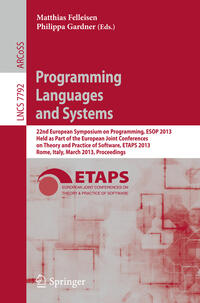 Vorderes Coverbild Programming Languages and Systems