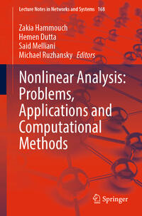 Vorderes Coverbild Nonlinear Analysis: Problems, Applications and Computational Methods