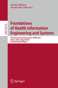 Vorderes Coverbild Foundations of Health Information Engineering and Systems