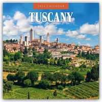 Vorderes Coverbild Tuscany – Toskana 2026 – 16-Monatskalender