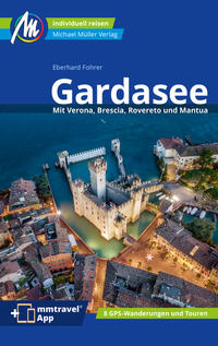Vorderes Coverbild Gardasee Reiseführer Michael Müller Verlag