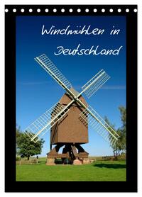 Vorderes Coverbild Windmühlen in Deutschland (Tischkalender 2026 DIN A5 hoch), CALVENDO Monatskalender