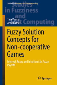 Vorderes Coverbild Fuzzy Solution Concepts for Non-cooperative Games