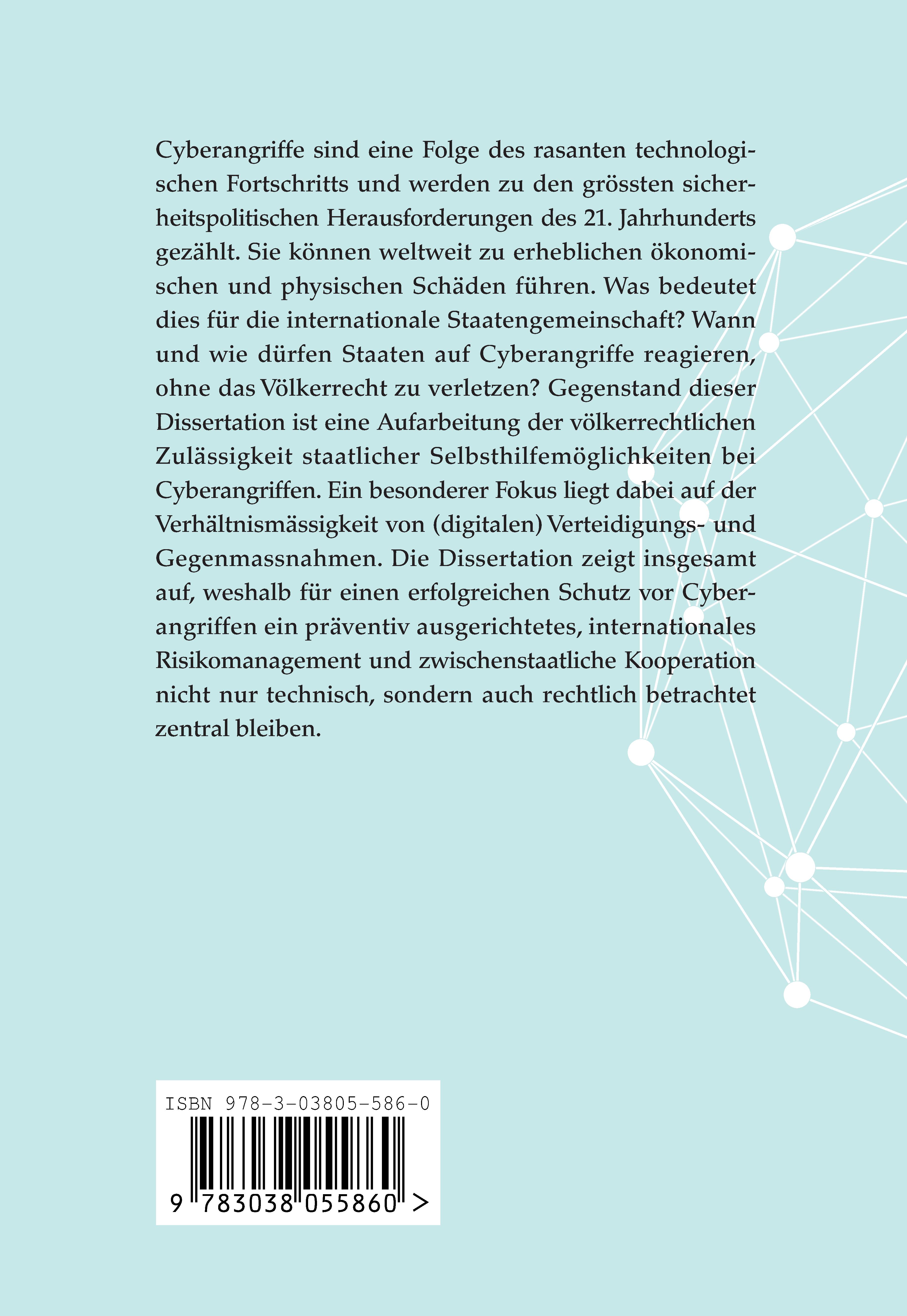 Rückseitencover Cyberangriffe und Völkerrecht