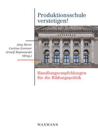 Vorderes Coverbild Produktionsschule verstetigen!