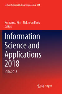 Vorderes Coverbild Information Science and Applications 2018