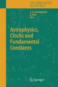 Vorderes Coverbild Astrophysics, Clocks and Fundamental Constants