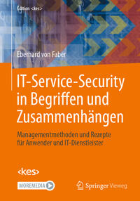 Vorderes Coverbild IT-Service-Security in Begriffen und Zusammenhängen