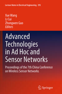 Vorderes Coverbild Advanced Technologies in Ad Hoc and Sensor Networks
