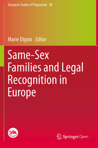 Vorderes Coverbild Same-Sex Families and Legal Recognition in Europe
