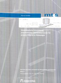 Vorderes Coverbild Modellbasierte Entwicklung pneumatischer Abstandssensoren für prozessintegrierte Messungen