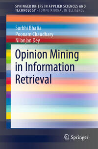 Vorderes Coverbild Opinion Mining in Information Retrieval