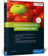 Vorderes Coverbild Actual Costing with the Material Ledger in SAP ERP