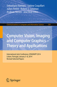 Vorderes Coverbild Computer Vision, Imaging and Computer Graphics - Theory and Applications