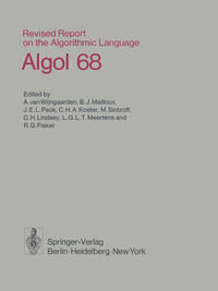Vorderes Coverbild Revised Report on the Algorithmic Language Algol 68