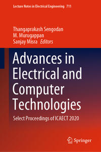Vorderes Coverbild Advances in Electrical and Computer Technologies