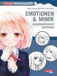 Vorderes Coverbild Manga-Zeichenstudio: Emotionen und Mimik ausdrucksstark zeichnen