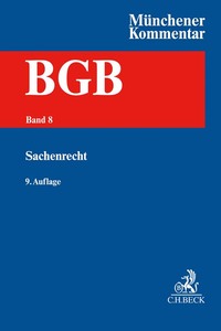 Vorderes Coverbild Münchener Kommentar zum Bürgerlichen Gesetzbuch Bd. 8: Sachenrecht §§ 854-1296, WEG, ErbbauRG