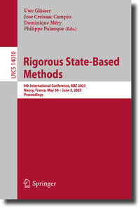 Vorderes Coverbild Rigorous State-Based Methods