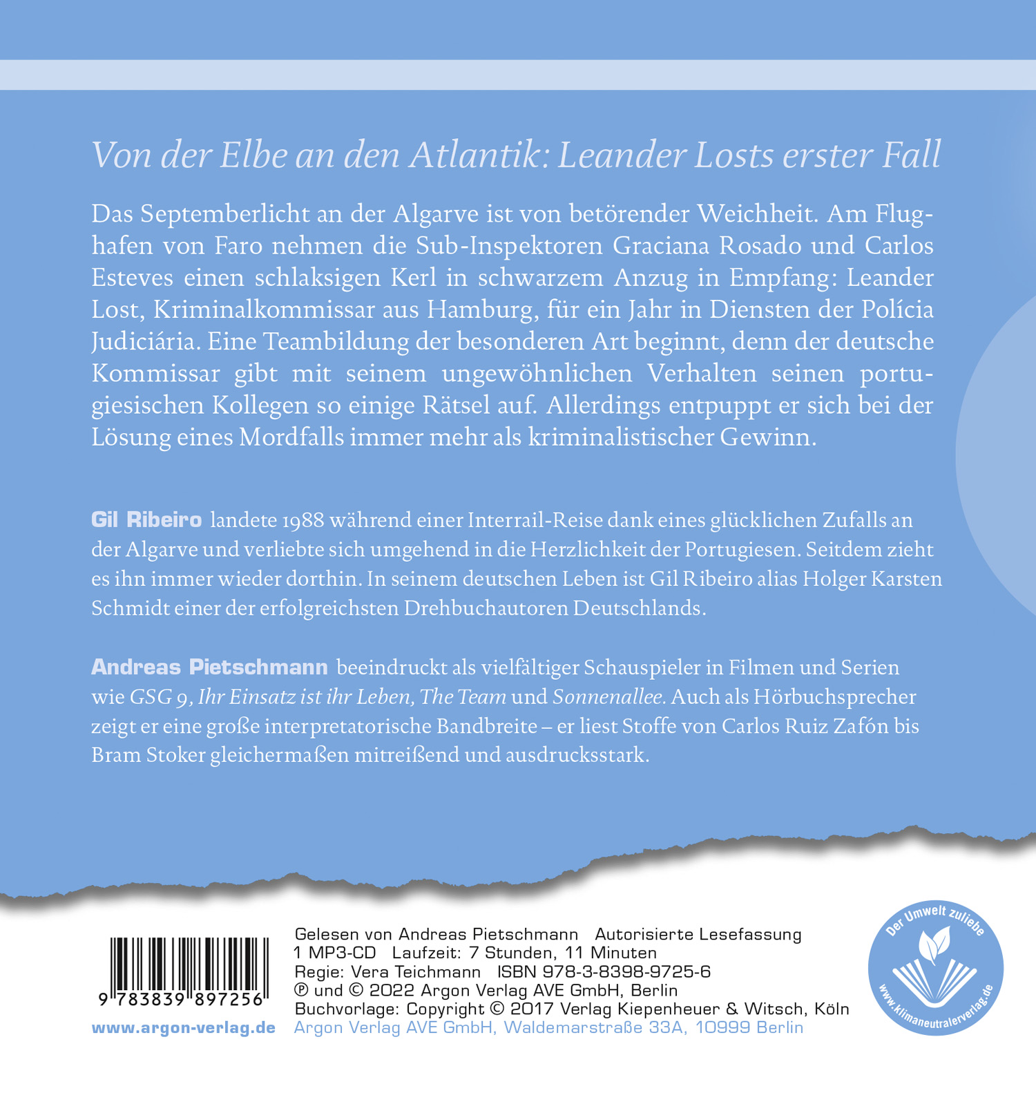Rückseitencover Lost in Fuseta
